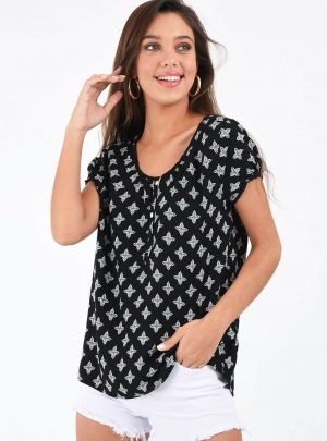 Camisola Con Botones fibrana
