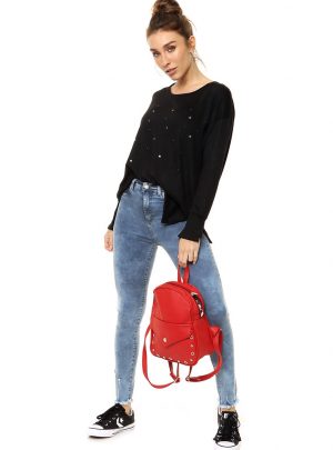 Jean chupin batik tiro alto. Inquieta. CH619