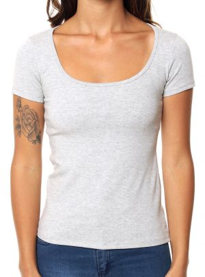 Remera básica modal. Varios Colores