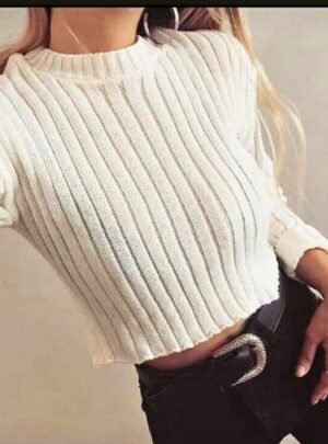 Sweater morley corto. Varios colores